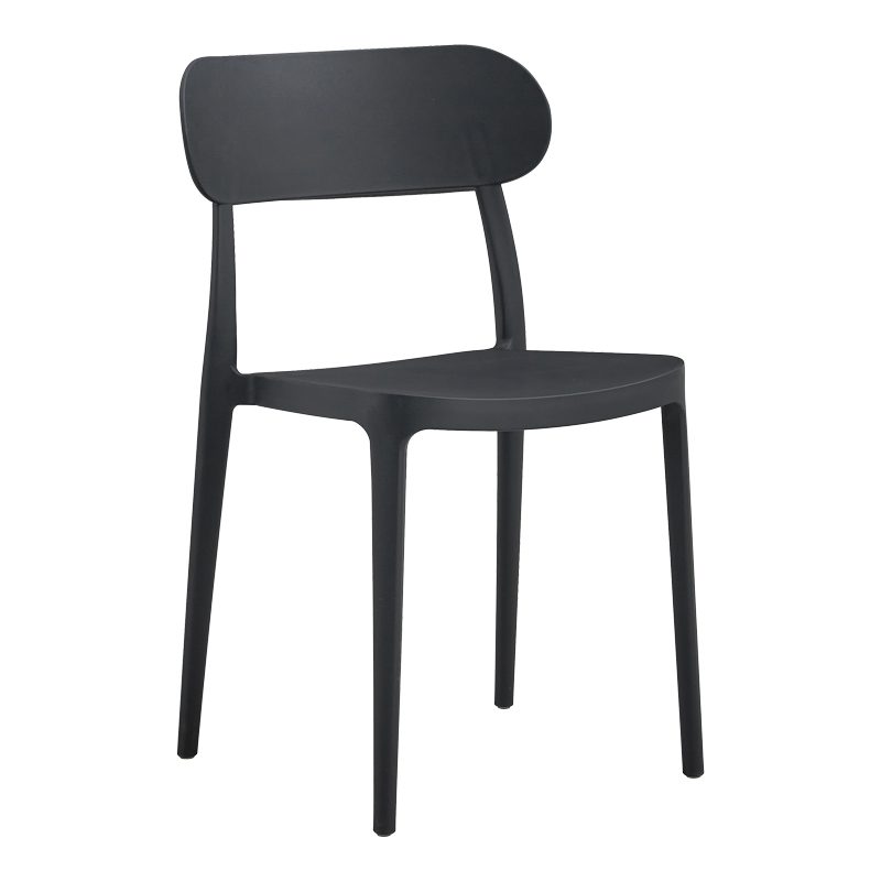 Καρέκλα Amvroan στοιβαζόμενη pakoworld με UV protection ανθρακί pp 51x49x79.5εκ Καρέκλα Amvroan στοιβαζόμενη pakoworld με UV protection ανθρακί pp 51x49x79.5εκ