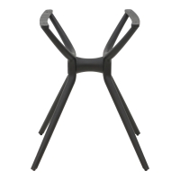 Βάση τραπεζιού Herno pakoworld μαύρο pp 60x61x73εκ Βάση τραπεζιού Herno pakoworld μαύρο pp 60x61x73εκ