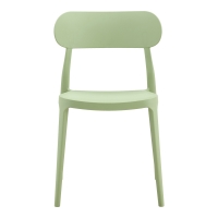 Καρέκλα Amvroan στοιβαζόμενη pakoworld με UV protection pp μέντα 51x49x79.5εκ