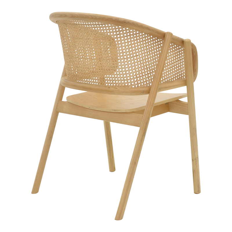Πολυθρόνα Wenzy pakoworld φυσικό Rattan - μασίφ ξύλο toon 58x58x82εκ Πολυθρόνα Wenzy pakoworld φυσικό Rattan - μασίφ ξύλο toon 58x58x82εκ