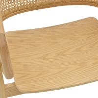 Πολυθρόνα Wenzy pakoworld φυσικό Rattan - μασίφ ξύλο toon 58x58x82εκ Πολυθρόνα Wenzy pakoworld φυσικό Rattan - μασίφ ξύλο toon 58x58x82εκ