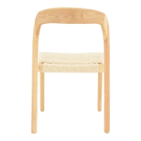 Καρέκλα Tavrine pakoworld σχοινί-rubberwood σε φυσική απόχρωση 47x59x78εκ Καρέκλα Tavrine pakoworld σχοινί-rubberwood σε φυσική απόχρωση 47x59x78εκ