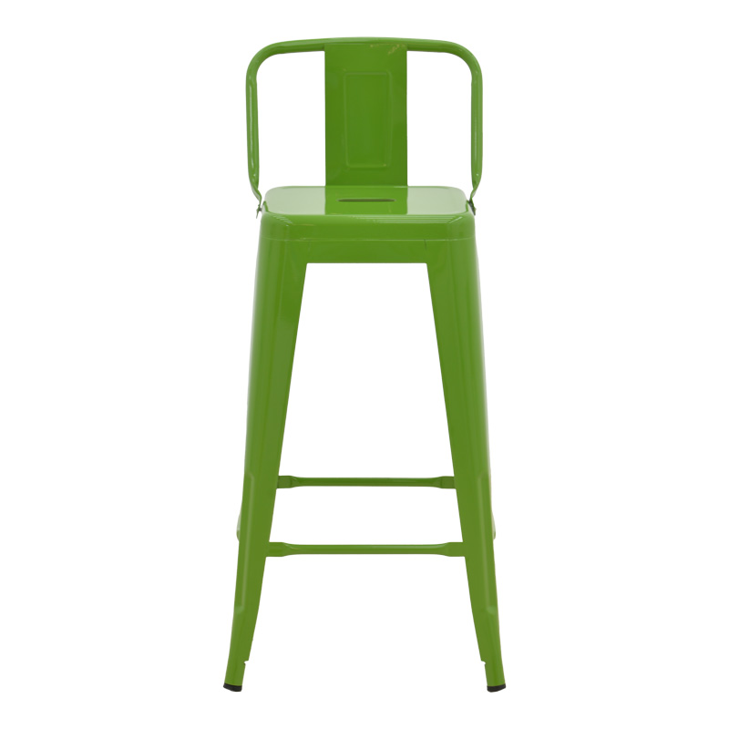Σκαμπό μπαρ με πλάτη Utopia pakoworld μέταλλο σε πράσινη απόχρωση 42x42x97εκ Σκαμπό μπαρ με πλάτη Utopia pakoworld μέταλλο σε πράσινη απόχρωση 42x42x97εκ