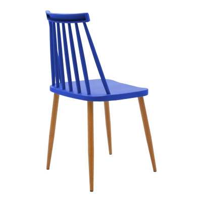 Καρέκλα Aurora pakoworld μπλε pp-φυσικό μεταλλικό πόδι 42x49.5x77εκ Καρέκλα Aurora pakoworld μπλε pp-φυσικό μεταλλικό πόδι 42x49.5x77εκ