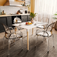 Τραπέζι Natali pakoworld MDF λευκό-πόδια φυσικό 120x80x76εκ Τραπέζι Natali pakoworld MDF λευκό-πόδια φυσικό 120x80x76εκ