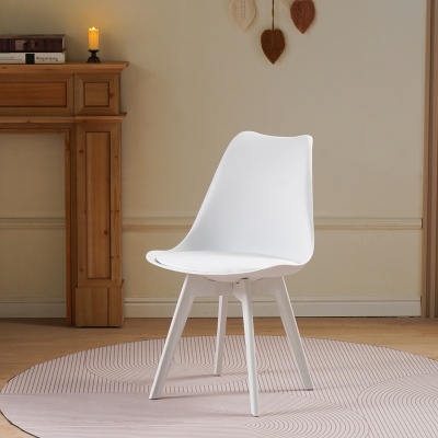 Καρέκλα Gaston I pakoworld PP-PU σε λευκή απόχρωση 48.5x53.5x81.5εκ Καρέκλα Gaston I pakoworld PP-PU σε λευκή απόχρωση 48.5x53.5x81.5εκ