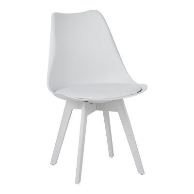 Καρέκλα Gaston I pakoworld PP-PU σε λευκή απόχρωση 48.5x53.5x81.5εκ Καρέκλα Gaston I pakoworld PP-PU σε λευκή απόχρωση 48.5x53.5x81.5εκ