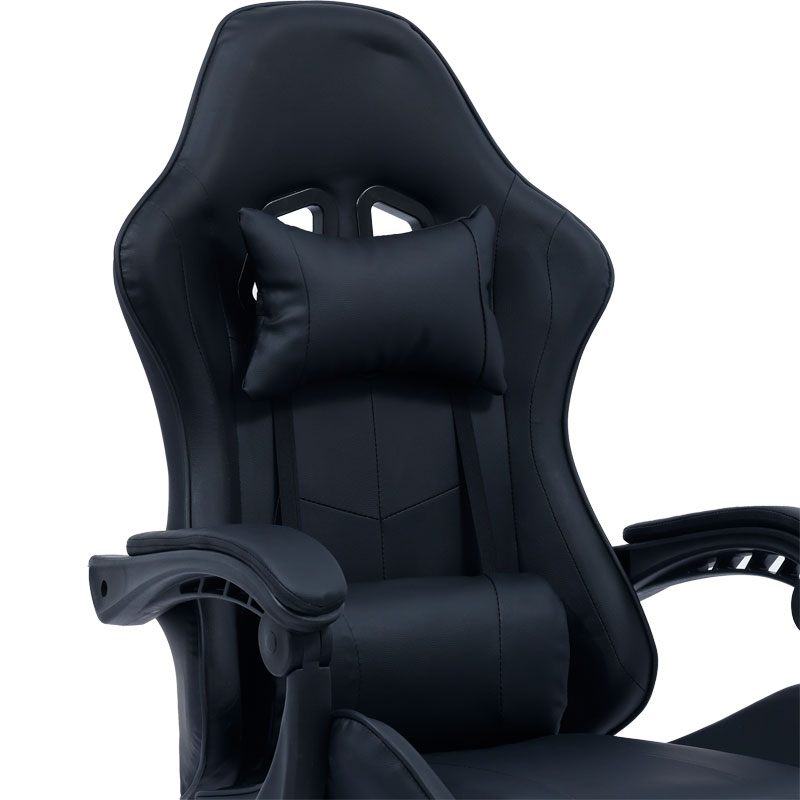 Καρέκλα γραφείου gaming William pakoworld PU μαύρο Καρέκλα γραφείου gaming William pakoworld PU μαύρο
