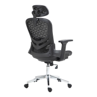 Καρέκλα γραφείου εργασίας Mergi pakoworld μαύρο mesh 62x63x120εκ Καρέκλα γραφείου εργασίας Mergi pakoworld μαύρο mesh 62x63x120εκ