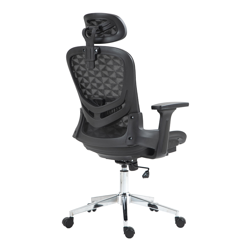 Καρέκλα γραφείου εργασίας Mergi pakoworld μαύρο mesh 62x63x120εκ Καρέκλα γραφείου εργασίας Mergi pakoworld μαύρο mesh 62x63x120εκ