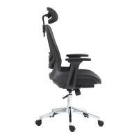 Καρέκλα γραφείου εργασίας Mergi pakoworld μαύρο mesh 62x63x120εκ Καρέκλα γραφείου εργασίας Mergi pakoworld μαύρο mesh 62x63x120εκ