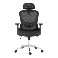 Καρέκλα γραφείου εργασίας Mergi pakoworld μαύρο mesh 62x63x120εκ Καρέκλα γραφείου εργασίας Mergi pakoworld μαύρο mesh 62x63x120εκ