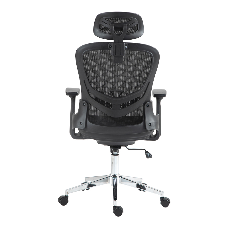 Καρέκλα γραφείου εργασίας Mergi pakoworld μαύρο mesh 62x63x120εκ Καρέκλα γραφείου εργασίας Mergi pakoworld μαύρο mesh 62x63x120εκ