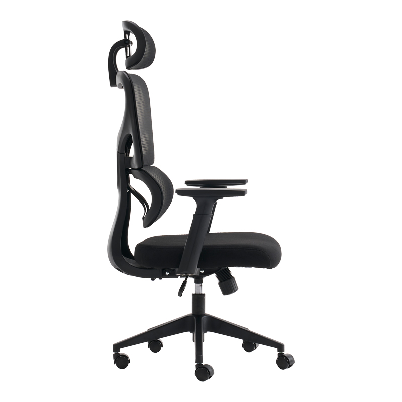 Καρέκλα γραφείου διευθυντή Cadrey pakoworld mesh μαύρο 67x64x120-128εκ Καρέκλα γραφείου διευθυντή Cadrey pakoworld mesh μαύρο 67x64x120-128εκ
