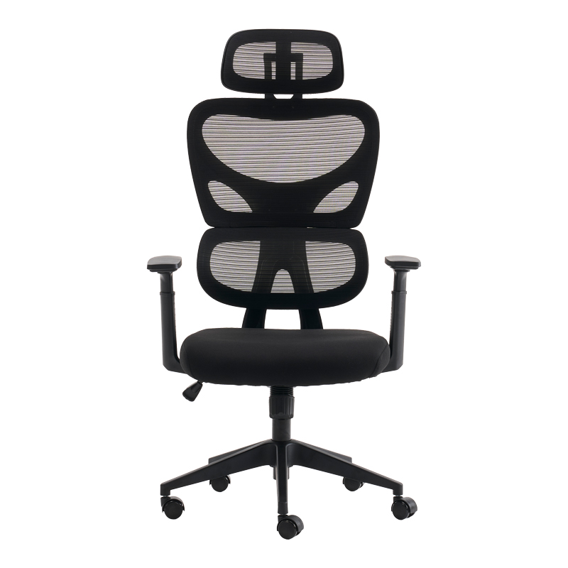 Καρέκλα γραφείου διευθυντή Cadrey pakoworld mesh μαύρο 67x64x120-128εκ Καρέκλα γραφείου διευθυντή Cadrey pakoworld mesh μαύρο 67x64x120-128εκ