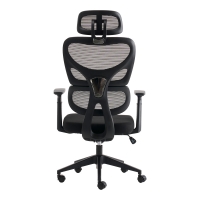 Καρέκλα γραφείου διευθυντή Cadrey pakoworld mesh μαύρο 67x64x120-128εκ Καρέκλα γραφείου διευθυντή Cadrey pakoworld mesh μαύρο 67x64x120-128εκ