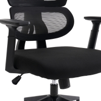 Καρέκλα γραφείου διευθυντή Cadrey pakoworld mesh μαύρο 67x64x120-128εκ Καρέκλα γραφείου διευθυντή Cadrey pakoworld mesh μαύρο 67x64x120-128εκ