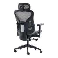 Καρέκλα γραφείου εργασίας Mesgo pakoworld μαύρο-γκρι 68x67-72x110-136εκ Καρέκλα γραφείου εργασίας Mesgo pakoworld μαύρο-γκρι 68x67-72x110-136εκ