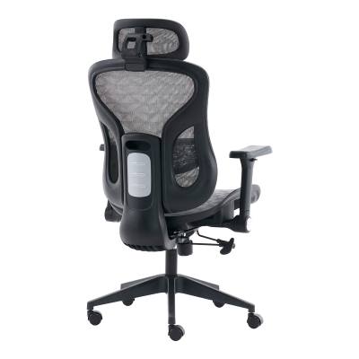 Καρέκλα γραφείου εργασίας Mesgo pakoworld μαύρο-γκρι 68x67-72x110-136εκ Καρέκλα γραφείου εργασίας Mesgo pakoworld μαύρο-γκρι 68x67-72x110-136εκ