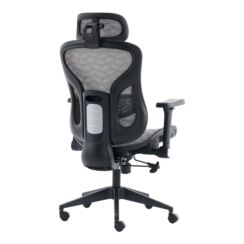 Καρέκλα γραφείου εργασίας Mesgo pakoworld μαύρο-γκρι 68x67-72x110-136εκ Καρέκλα γραφείου εργασίας Mesgo pakoworld μαύρο-γκρι 68x67-72x110-136εκ