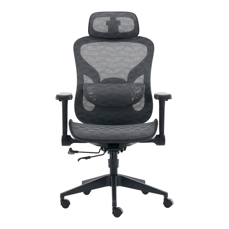 Καρέκλα γραφείου εργασίας Mesgo pakoworld μαύρο-γκρι 68x67-72x110-136εκ Καρέκλα γραφείου εργασίας Mesgo pakoworld μαύρο-γκρι 68x67-72x110-136εκ