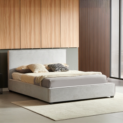 Κρεβάτι διπλό Bedka pakoworld ύφασμα γκρι με αποθηκευτικο χώρο160x200εκ Κρεβάτι διπλό Bedka pakoworld ύφασμα γκρι με αποθηκευτικο χώρο160x200εκ