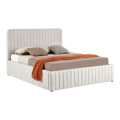 Κρεβάτι διπλό Zilin pakoworld ύφασμα μπεζ με αποθηκευτικό χώρο 160x200εκ Κρεβάτι διπλό Zilin pakoworld ύφασμα μπεζ με αποθηκευτικό χώρο 160x200εκ