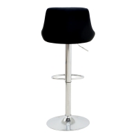 Σκαμπό μπαρ Boronez pakoworld πτυσσόμενο μαύρο pu-βάση χρωμίου 47x49x112εκ Σκαμπό μπαρ Boronez pakoworld πτυσσόμενο μαύρο pu-βάση χρωμίου 47x49x112εκ