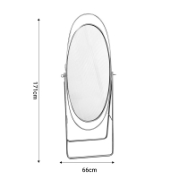 Καθρέπτης Erikson Inart χρυσό μέταλλο 66x39x171εκ Καθρέπτης Erikson Inart χρυσό μέταλλο 66x39x171εκ