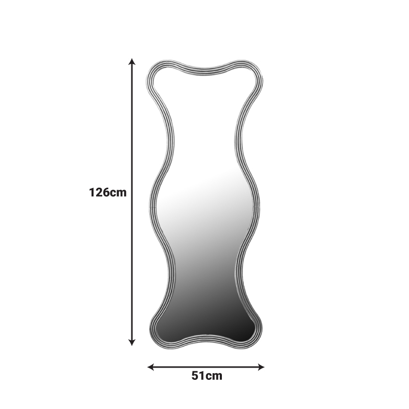 Καθρέπτης Boulen Inart μέταλλο σε χρυσή απόχρωση 51x2x126εκ Καθρέπτης Boulen Inart μέταλλο σε χρυσή απόχρωση 51x2x126εκ