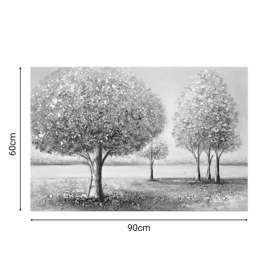 Πίνακας σε καμβά Forest 3D Inart 90x3x60εκ Πίνακας σε καμβά Forest 3D Inart 90x3x60εκ