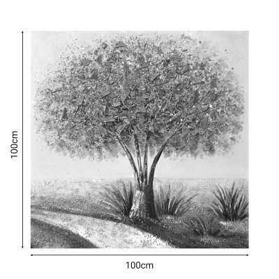 Πίνακας σε καμβά Forestree I 3D Inart 100x3x100εκ Πίνακας σε καμβά Forestree I 3D Inart 100x3x100εκ