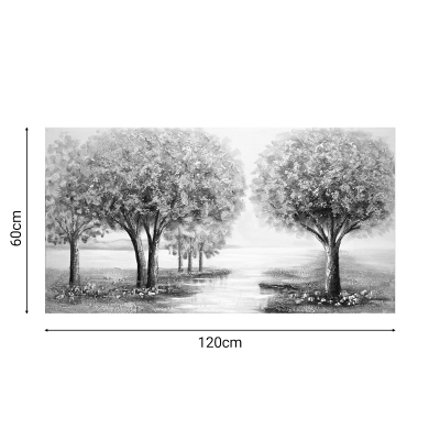 Πίνακας σε καμβά Forest I 3D Inart 120x3x60εκ Πίνακας σε καμβά Forest I 3D Inart 120x3x60εκ