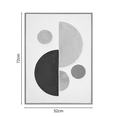 Πίνακας σε καμβά Geometric I 3D Inart 52x4.5x72εκ Πίνακας σε καμβά Geometric I 3D Inart 52x4.5x72εκ