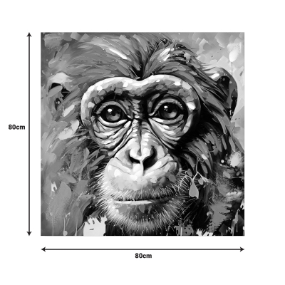 Πίνακας σε καμβά Bano Inart 80x3x80εκ Πίνακας σε καμβά Bano Inart 80x3x80εκ