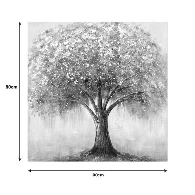 Πίνακας σε καμβά Nator I 3D Inart 80x3x80εκ Πίνακας σε καμβά Nator I 3D Inart 80x3x80εκ
