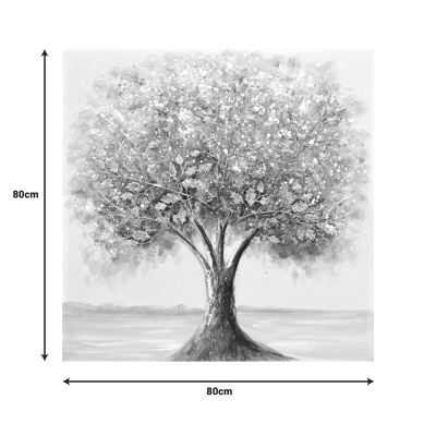 Πίνακας σε καμβά Nator II 3D Inart 80x3x80εκ Πίνακας σε καμβά Nator II 3D Inart 80x3x80εκ