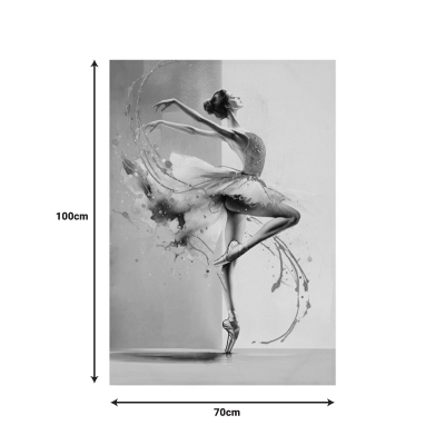 Πίνακας σε καμβά Dancito 3D Inart 70x2.5x100εκ Πίνακας σε καμβά Dancito 3D Inart 70x2.5x100εκ