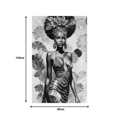 Πίνακας σε καμβά Georgina 3D Inart 80x3x120εκ Πίνακας σε καμβά Georgina 3D Inart 80x3x120εκ