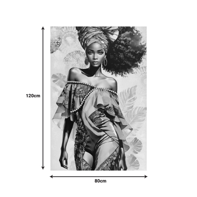 Πίνακας σε καμβά Georgina I 3D Inart 80x3x120εκ Πίνακας σε καμβά Georgina I 3D Inart 80x3x120εκ
