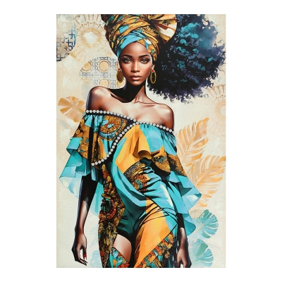 Πίνακας σε καμβά Georgina I 3D Inart 80x3x120εκ Πίνακας σε καμβά Georgina I 3D Inart 80x3x120εκ