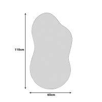 Καθρέπτης Amaya Inart 60x1x110εκ Καθρέπτης Amaya Inart 60x1x110εκ