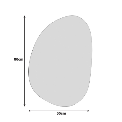 Καθρέπτης Listro Inart 55x1x80εκ Καθρέπτης Listro Inart 55x1x80εκ