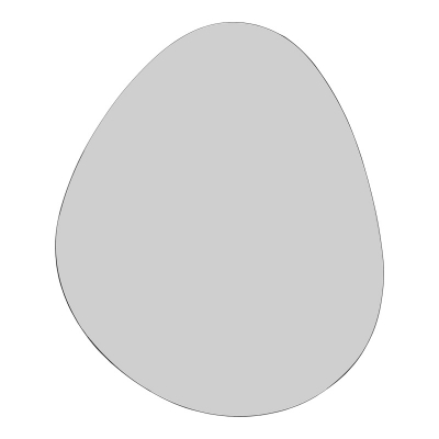 Καθρέπτης Hahoe Inart 60x1x72.5εκ