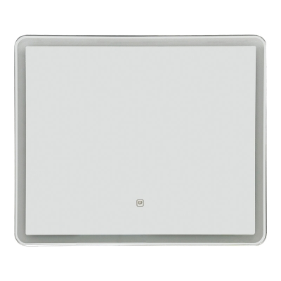 Καθρέπτης Led Quadrou pakoworld pp-αλουμίνιο 60x3x50εκ