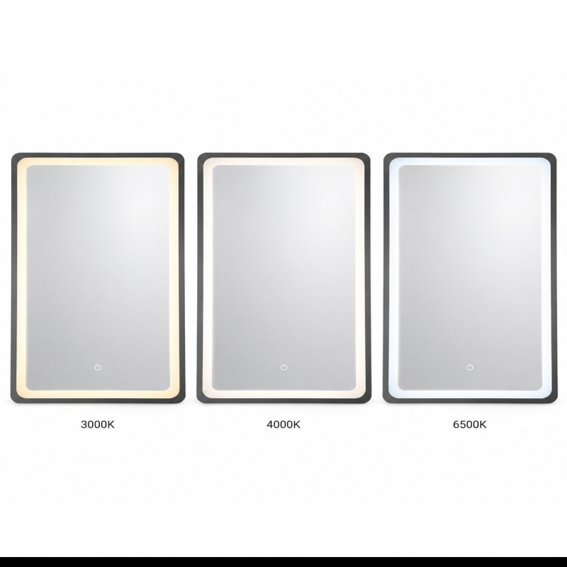 Καθρέπτης Derbo pakoworld led 60x2.5x80εκ