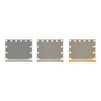 Καθρέπτης Belia pakoworld led 60x12x80εκ