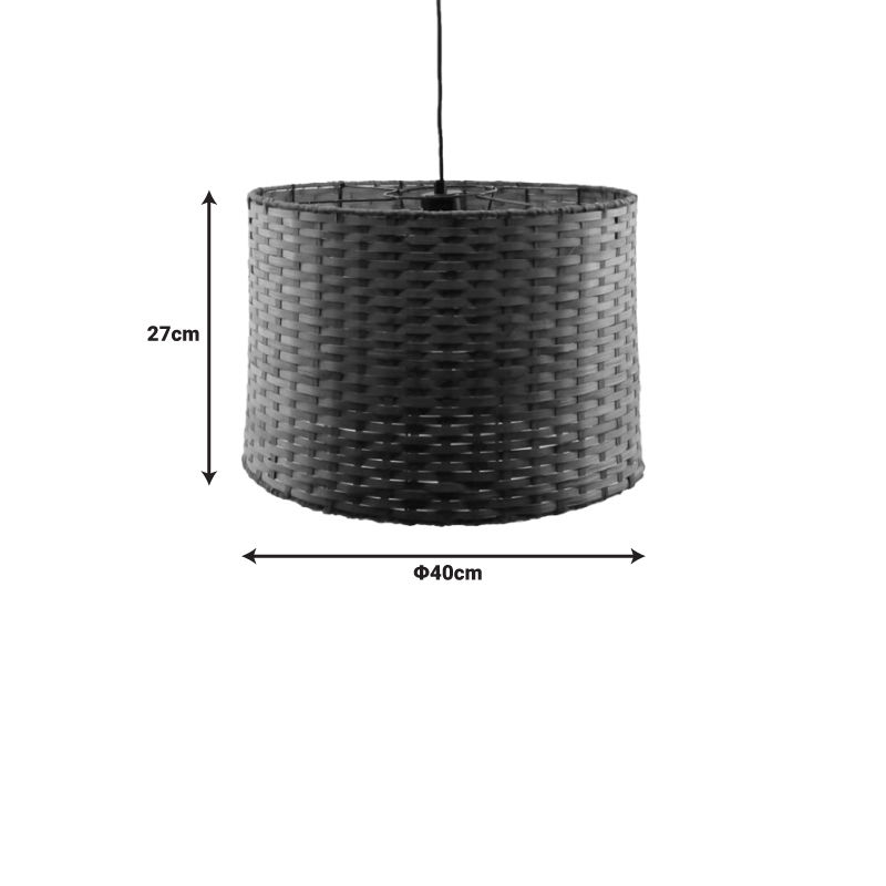 Φωτιστικό οροφής Siwel Inart Ε27 μπαμπού σε καφέ απόχρωση Φ40x27εκ Φωτιστικό οροφής Siwel Inart Ε27 μπαμπού σε καφέ απόχρωση Φ40x27εκ