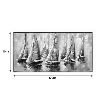 Πίνακας σε καμβά Yelkan Inart με πλαίσιο 120x3.5x60εκ Πίνακας σε καμβά Yelkan Inart με πλαίσιο 120x3.5x60εκ