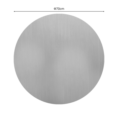 Επιφάνεια τραπεζιού Tredial pakoworld τ.Werzalit μπεζ Φ70εκ Επιφάνεια τραπεζιού Tredial pakoworld τ.Werzalit μπεζ Φ70εκ